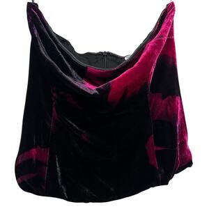 Retrofete women’s Nat velvet bustier style top. Size small